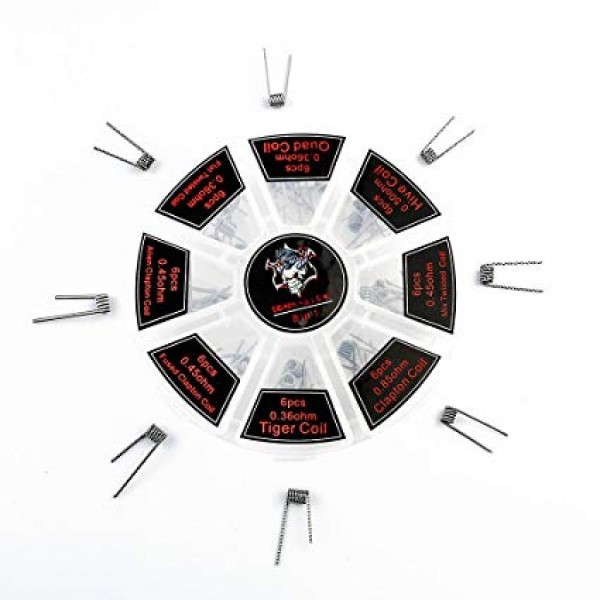 Demon Killer 8 in 1 coil Kit 48pezzi